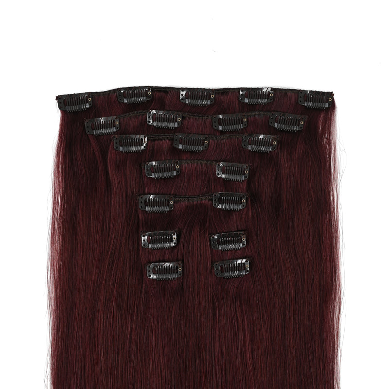 MANETINI CLIP-IN HAIR EXTENSION (#99J) MULLED WINE - Manetini