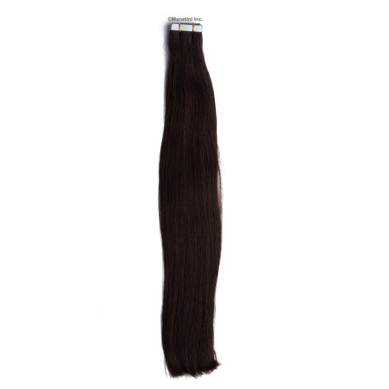 MANETINI TAPE HAIR EXTENSION (#3) ESPRESSO MEDIUM - Manetini