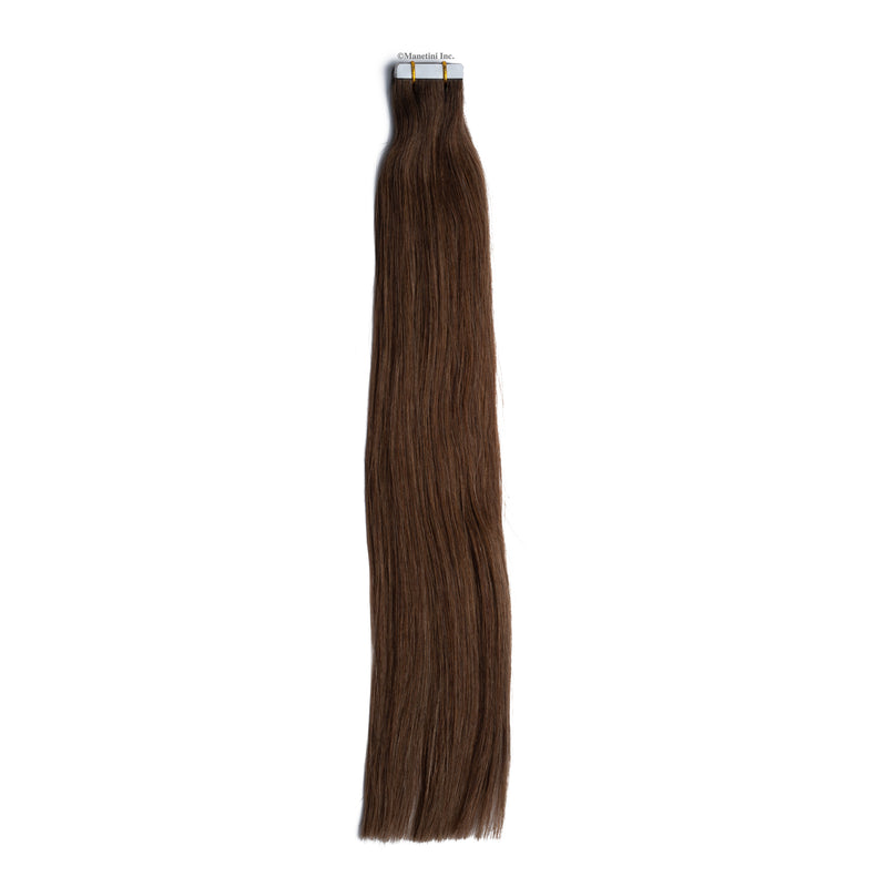 MANETINI TAPE HAIR EXTENSION (#9) MOCHA DARK - Manetini