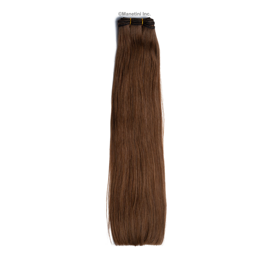 MANETINI WEFT HAIR EXTENSION (#10) MOCHA LIGHT - Manetini