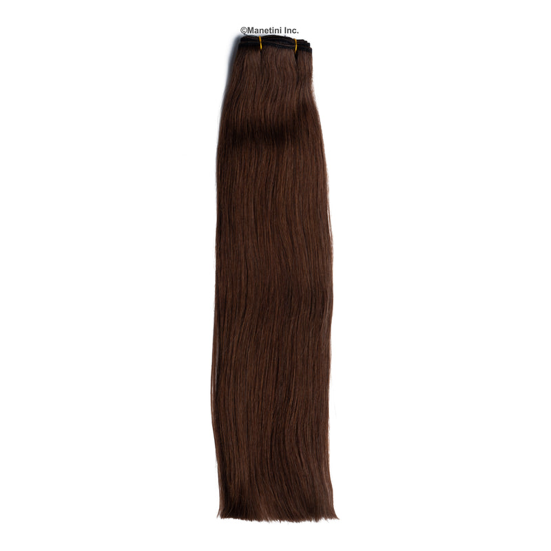 MANETINI WEFT HAIR EXTENSION (#4) ESPRESSO LIGHT - Manetini