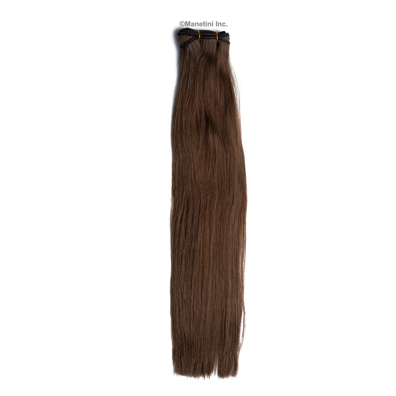 MANETINI WEFT HAIR EXTENSION (#9) MOCHA DARK - Manetini